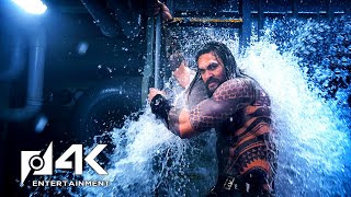 Aquaman (2018): Aquaman vs Manta Submarine Fight IMAX