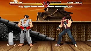 MASTER RYU vs TERRY BOGARD - Exciting High Level Fight!