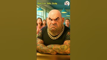 Mèo con gặp đại ca xã hội đen tại quán ăn #shorts #cat #catai #ai #meow