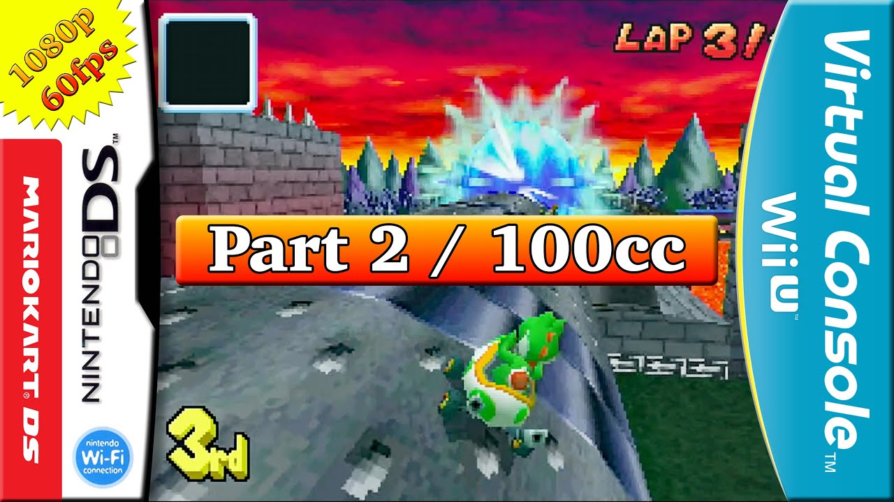 Pairagamers Mario Kart Ds 100cc Wiiu Vc Pt 2 Youtube