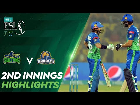 2nd Innings Highlights | Multan Sultans vs Karachi Kings | Match 23 | HBL PSL 7 | ML2T