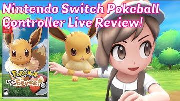 Switch Poke Ball Plus Controller, Live Review! Let