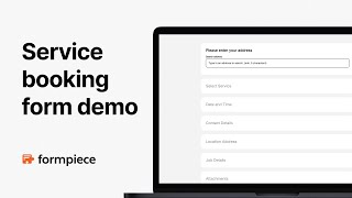 Simpro Booking Form Demo