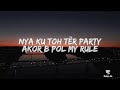 Khim Swaqq Shutdown Ft Selecta T Mega Lyrics Video 