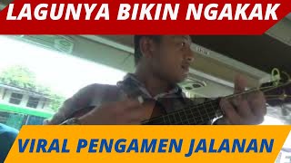 yg lagi Viral aksi pengamen jalanan di jalan Kopo Bandung,lagunya bikin ngakak - Free Palestine