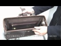 HERZ  ソフトな革のダレスバッグ B4ファイルサイズ