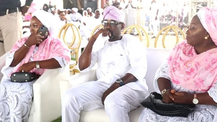 LOVELY MOMENT OF PASUMA AND HIS SISTERS AT HIS MOTHER'S 8 DAY FIDAU PRAYER