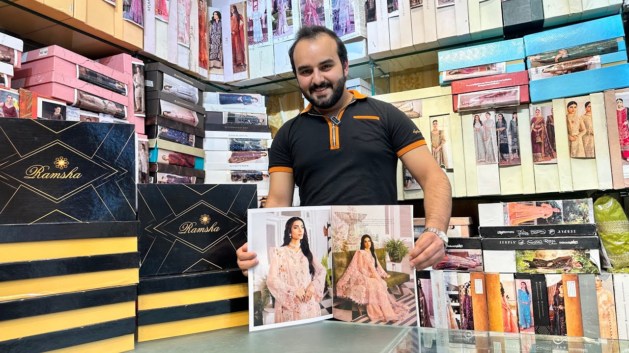 Dastak By Ramsha / Chiffon Semi Stitched / 2025 collection / Ready Dupata / Shahnaz Silk.