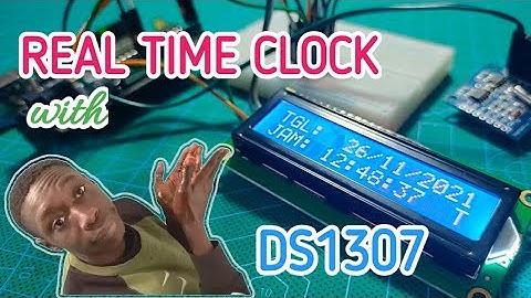 Digital Real Time Clock with DS1307 and LCD Arduino | Jam Digital Dengan RTC dan LCD