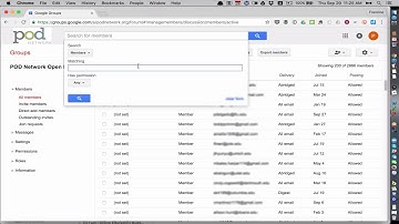 Remove a member from a Google Group