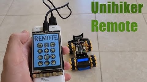 Unihiker Remote Control for Omnidirectional Car