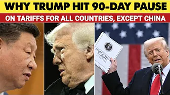 Trump raises China tariffs, pauses others for 90 days || USA TODAY NEWS