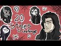 20 STYLES CHALLENGE |20 СТИЛЕЙ MASKA VLADA| Анимация Speedpaint Danti