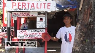 Melatih Kejujuran, Seorang Kakek Membuka Kios Bensin Tanpa Penjaga - NET JATENG