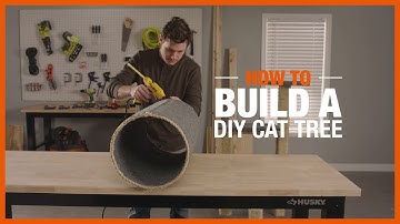 How to Build a DIY Cat Tree | The Home Depot