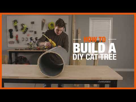 वीडियो: अपनी खुद की बिल्ली के पेड़, टावर्स और अन्य संरचनाएं बनाएं