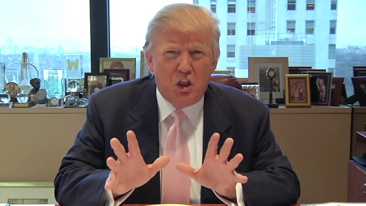Donald Trump Vlog Deleted From the Desk of Donald Trump