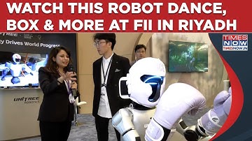 Hij danst, bokst en meer: ​​maak kennis met de robot die ieders aandacht trok op de Riyadh FII | ...
