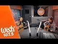 Pido and Paolo Santos perform "Misty Glass Window" LIVE on Wish 107.5 Bus