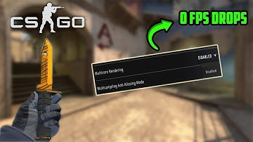CSGO: THE ONLY WAY! to Stop FPS DROPS FOREVER! For All Pc/Laptop (IN 3 MINUTES!)