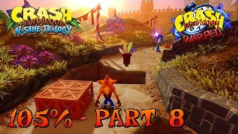 Crash Bandicoot 3 - N. Sane Trilogy - 105% Walkthrough, Part 8: Gee Wiz (Gem)