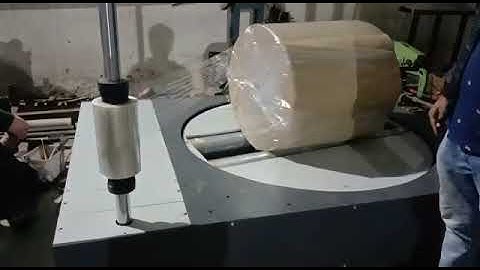 Paper/film/bopp Roll Stretch Wrapping Machine/reel stretch wrapping machine call +918866798888