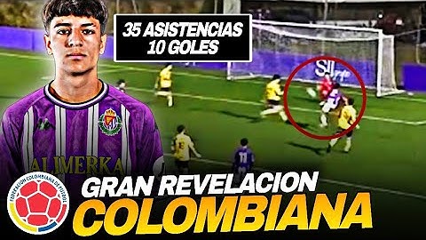 ¡IMPARABLE! 🇨🇴 JUAN DAVID TOBON: el COLOMBIANO MÁS ASISTIDOR DE ESPAÑA ¡CON 15 AÑOS!