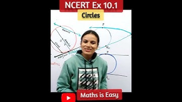 Circles Class 10| Term 2 Exam Class 10 | Secant | NCERT Ex 10.1 #shorts #youtubeshorts Maths is Easy
