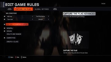Bot set up Capture the flag on bo3