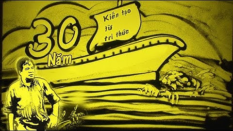 Vẽ tranh cát cuộc đời và sự nghiệp Chủ Tịch BimGroup giới thiệu doanh nghiệp công ty gala sự kiện