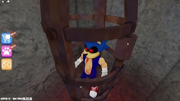 Sonic exe Vs Escape Papa Pizza