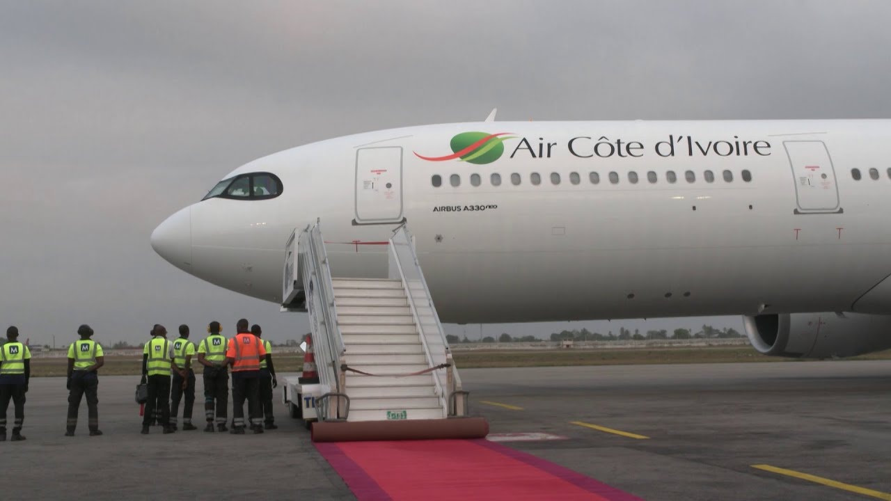 Air Côte d’Ivoire accueille son premier Airbus A330-900neo à Abidjan