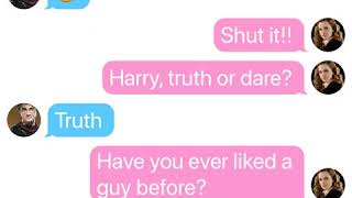 Hermione tells Ginny to break up with Harry! Truth or dare part 4! (TextingStory)