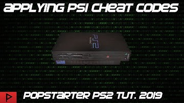 How To Apply PS1 Cheats Using Popstarter and OPL Tutorial (2019, English)