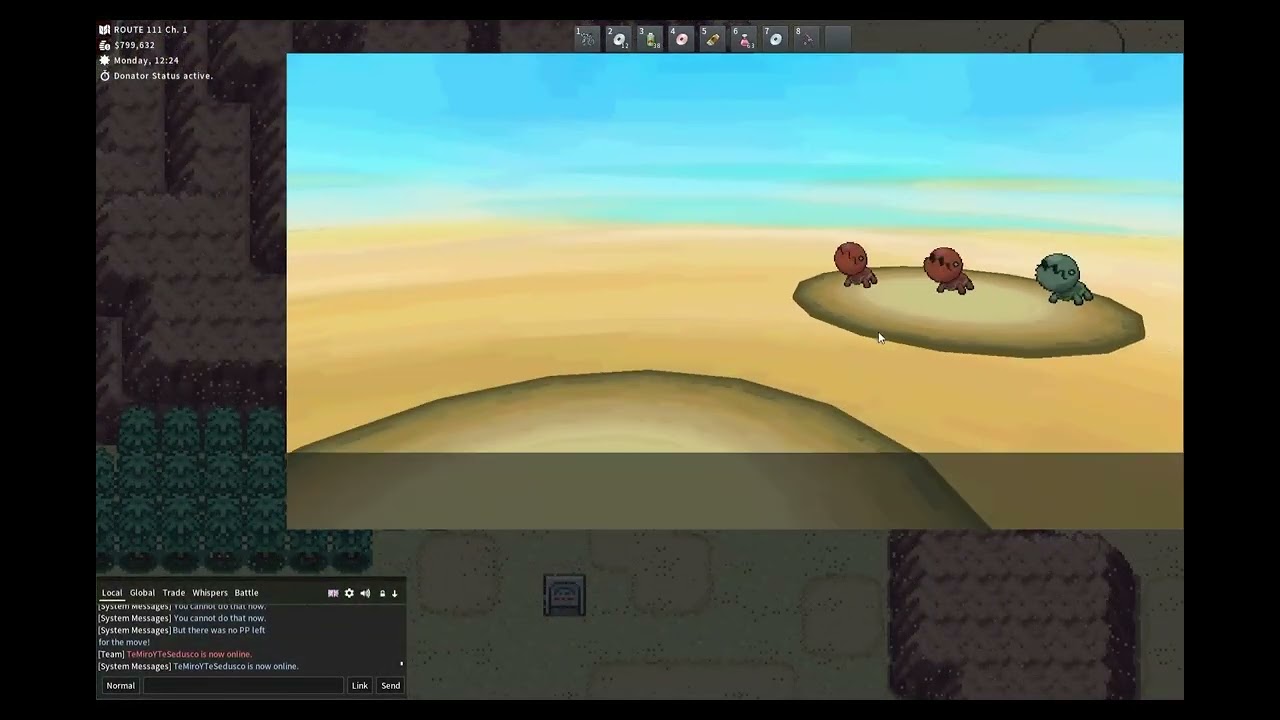 Shiny Trapinch encounter - PokeMMO