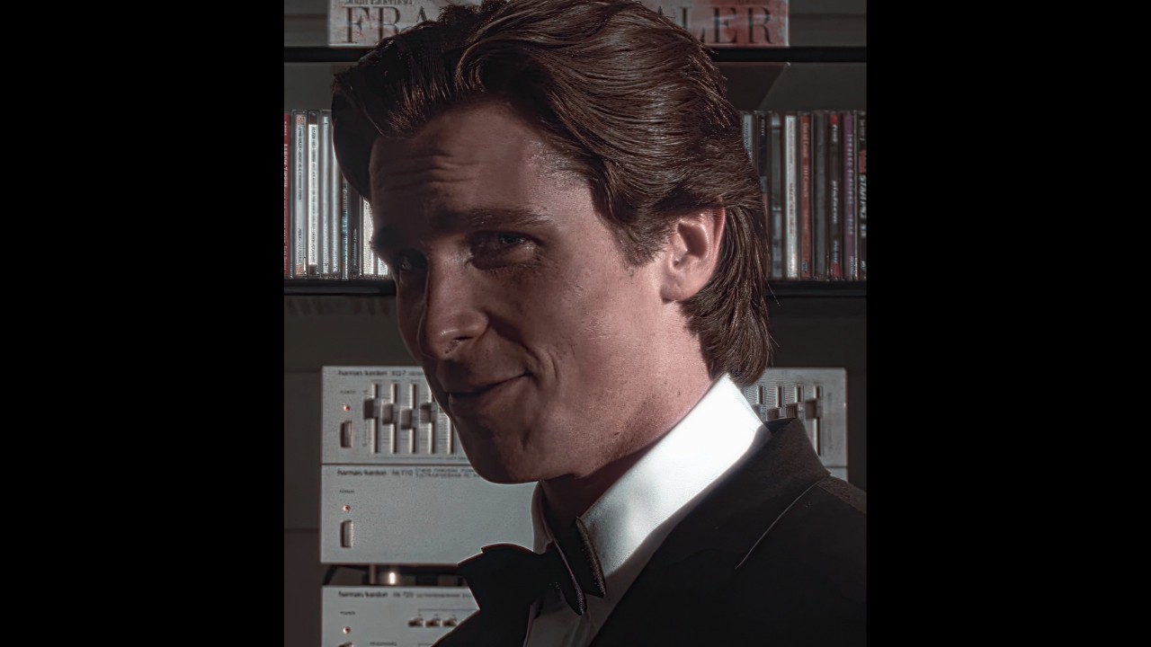 Patrick Bateman | 'Look Better' | DJ Anemia - archangel (Super Slowed) 4k Edit