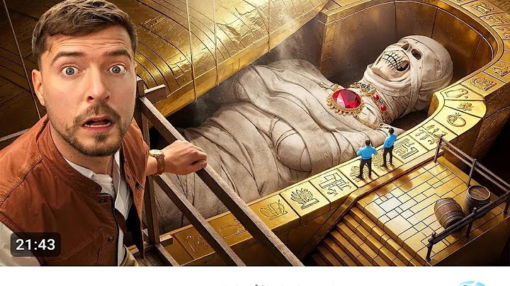 قضيت 100 ساعة داخل أهرامات الجيزة مصر مستر بيست