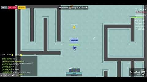 Playing ZombiePlague 5X  Modd.io