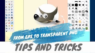 Gimp - Tips and tricks - From EPS to transparent PNG (Tutorial)