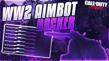 A WW2 AIMBOT HACKER - Mr AimJunkie