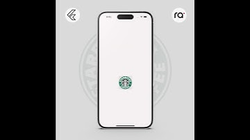 The untold story behind Starbucks Animation - Flutter Widget Promo Video #starbucks #flutter #anime