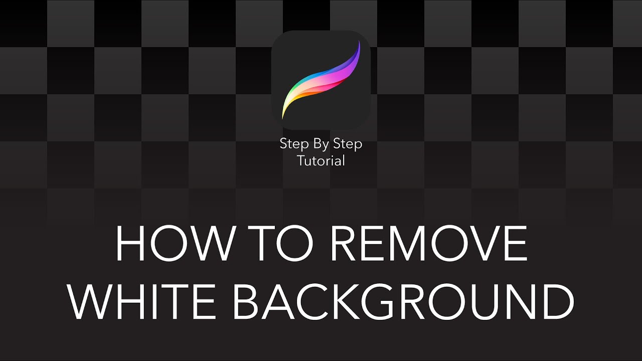 Remove White Background in Procreate | How To Remove White Background in  Procreate - YouTube