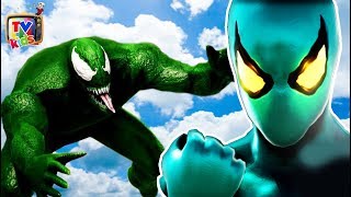 POWER SPIDER 2 - HOMEM ARANHA AZUL VS VENOM VERDE - Android