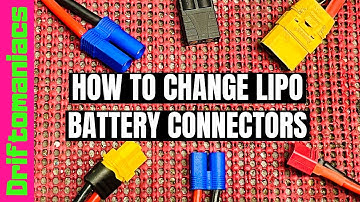 How To Change Lipo Battery Connectors SAFELY