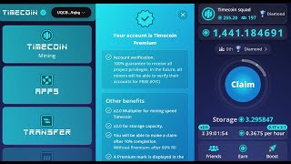TIME COIN | ОБЗОР ПРОЕКТА | ПОКУПКА PREMIUM | ПРОДАЖА TIME COIN