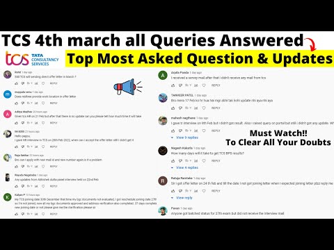 Is TCS Closed Sending Direct Offer Letter in March Onwards? Rejection mail After Exam? TCS JL Update