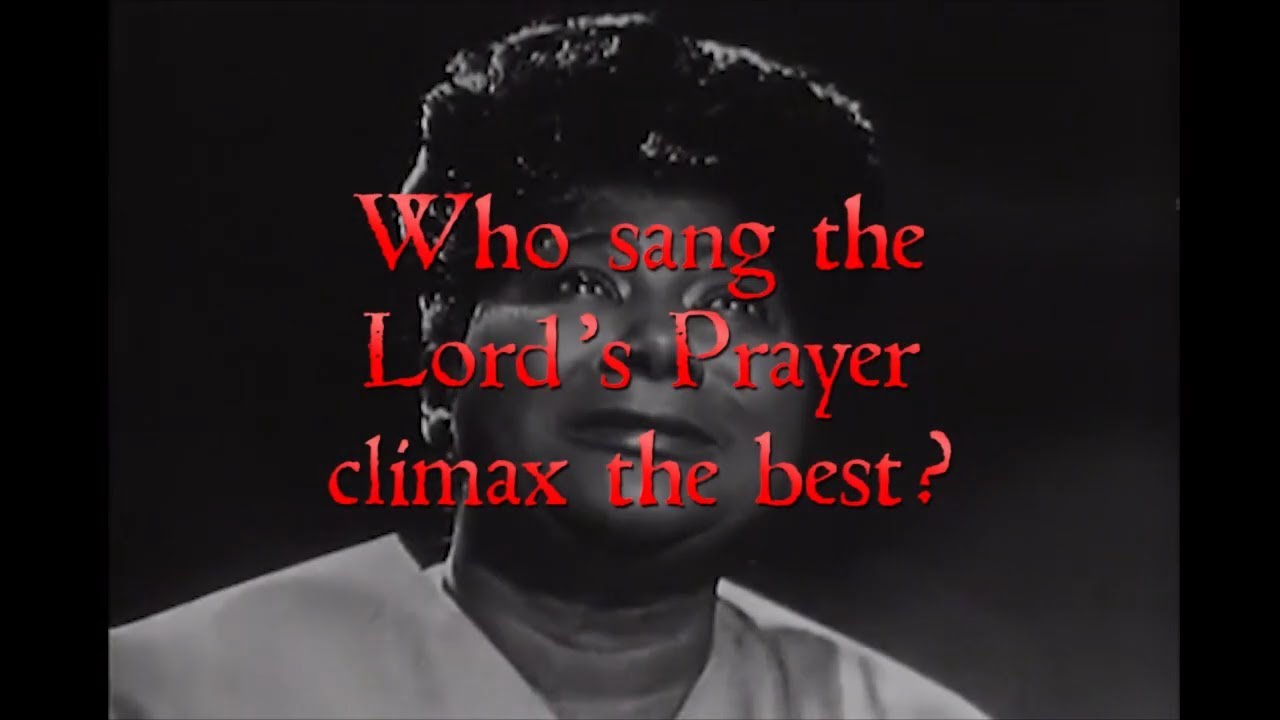 The Most Powerful Rendition Of The Lord's Prayer 
