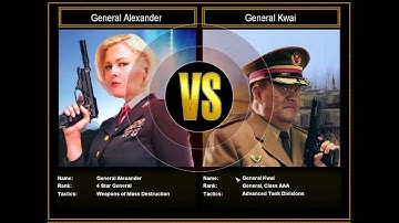 C&C ZH Shockwave GC Super Weapon vs Tank | Hard