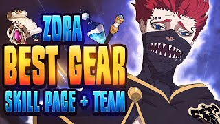 BUSTED! Zora Build \u0026 Guide (Gear Sets, Teams, Skill Pages \u0026 More!) Black Clover Mobile