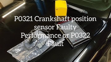 ✅ Audi A4 B7 103kw 2.0TDI Faults P0321/P0322 Faulty Crankshaft position sensor! Solved👌